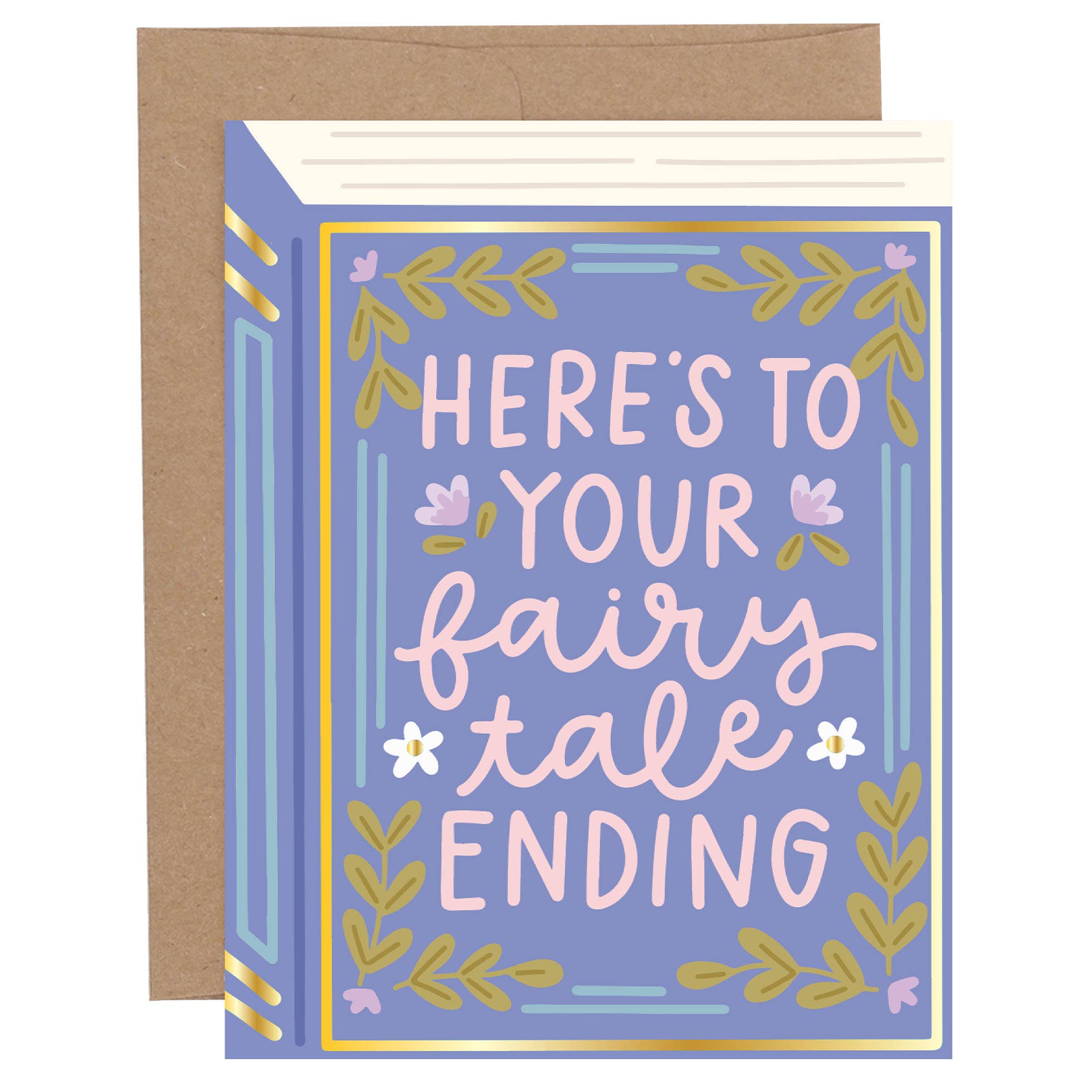 Pippi Post - Fairy Tale Ending Wedding Greeting Card