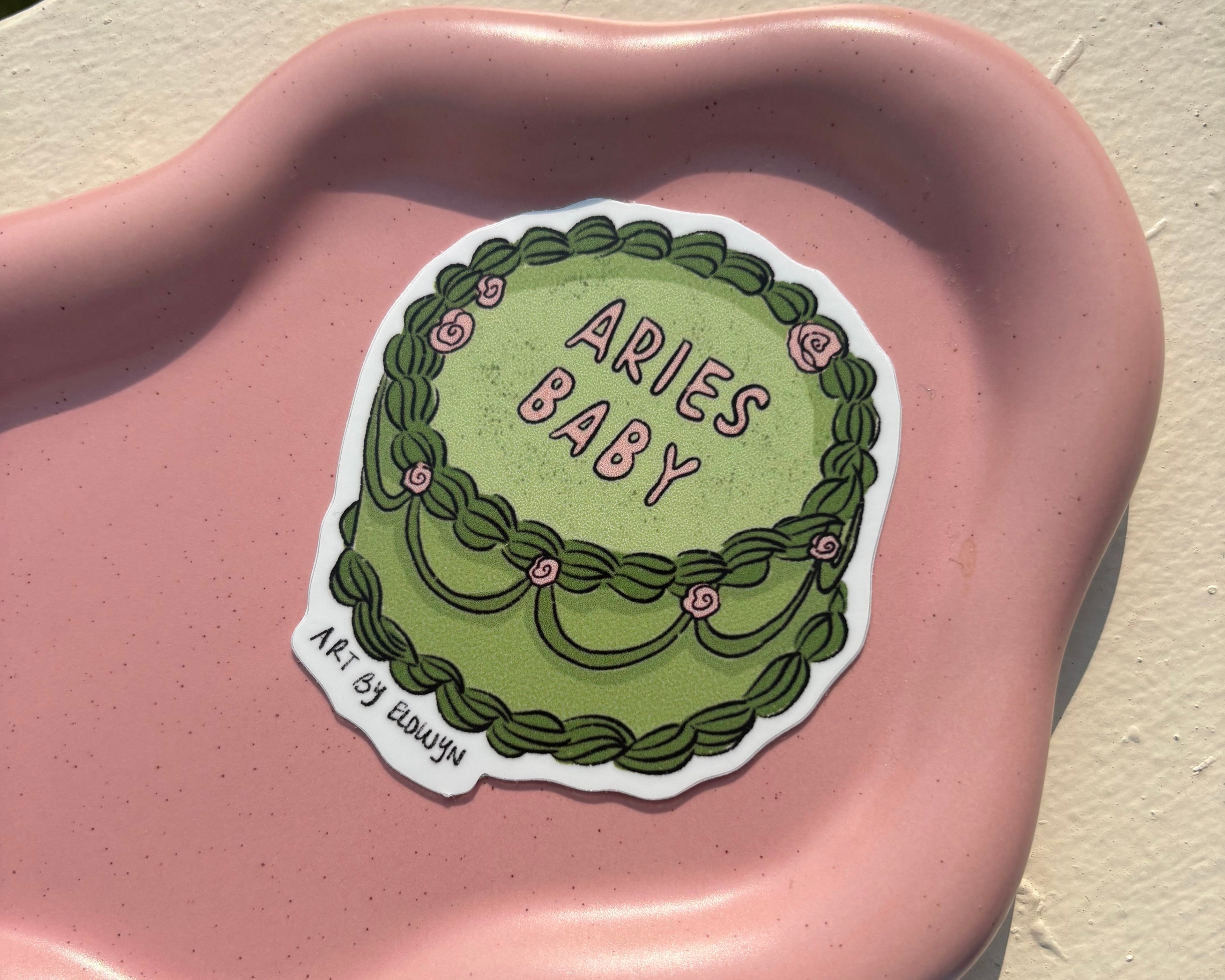 Zodiac Cake Stickers - Art By Elowyn