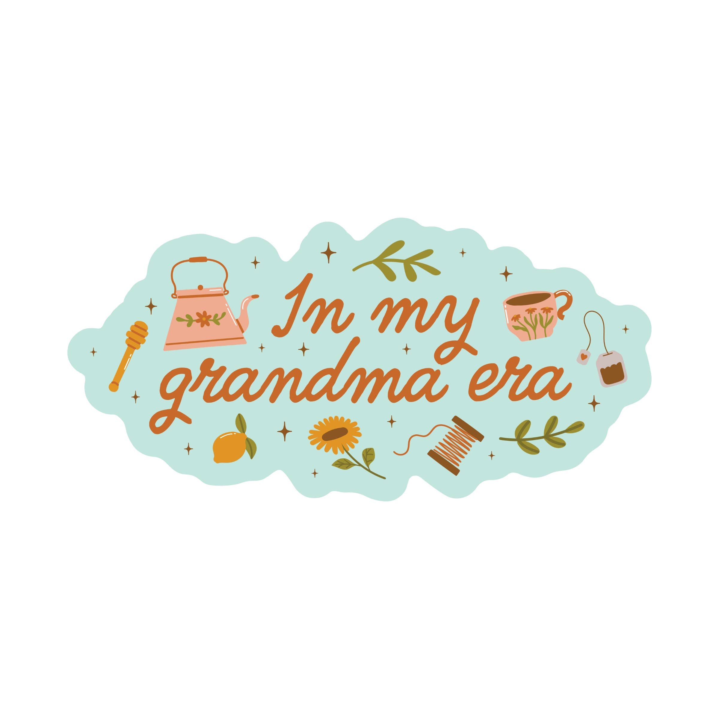 Juju and Moxie - Grandma Era High Quality Vinyl Sticker