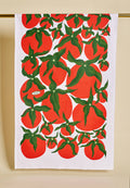 Torchon One &amp; Only Paper - Illustration tomate Pomodoro rouge