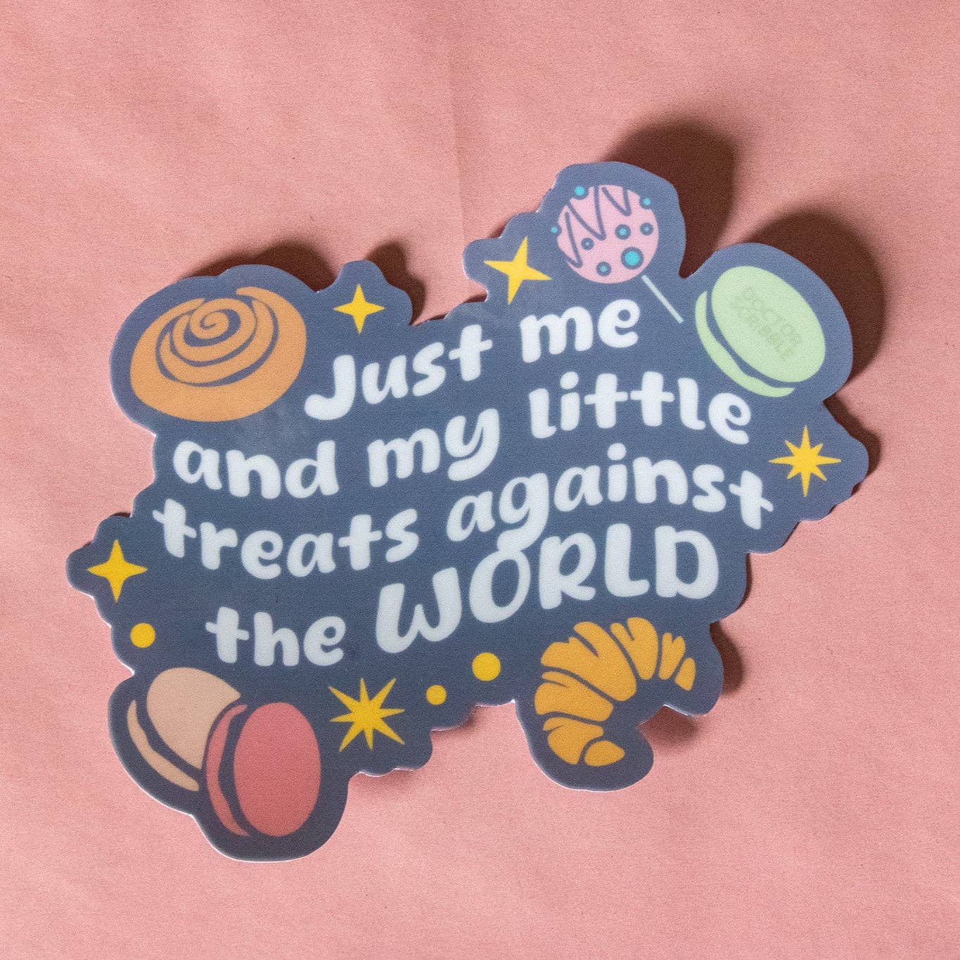 Doctor Scribble - Little Treats Vinyl laptop Sticker