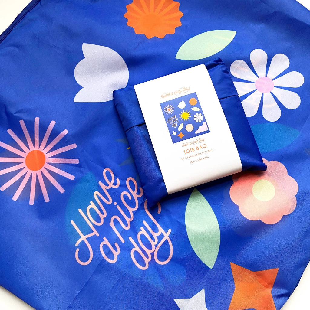 Have A Nice Day - Weekends Reusable Nylon Bag (big) by Have A Nice Day