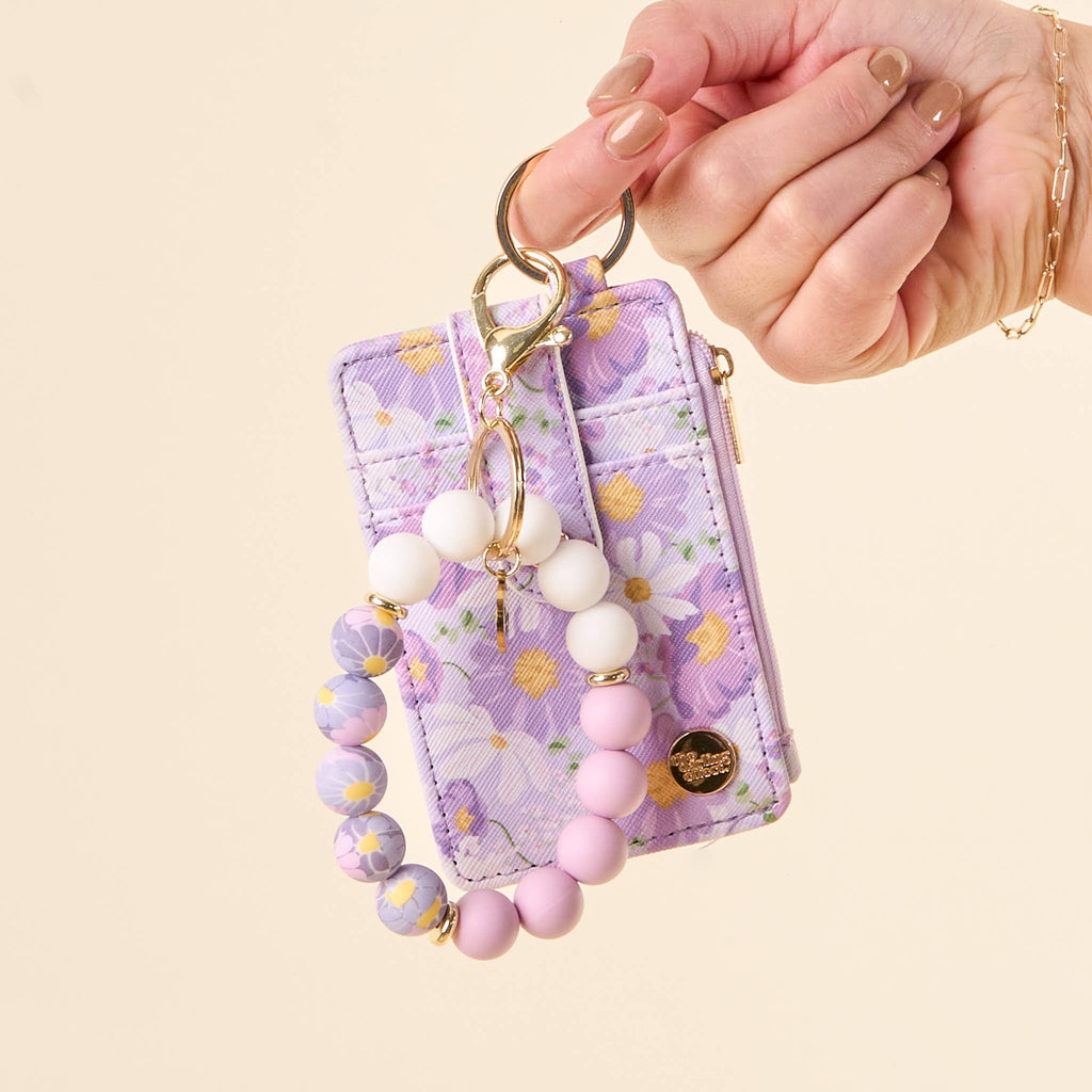 The Darling Effect - Porte-clés/bracelet mains libres - Lilas en fleurs
