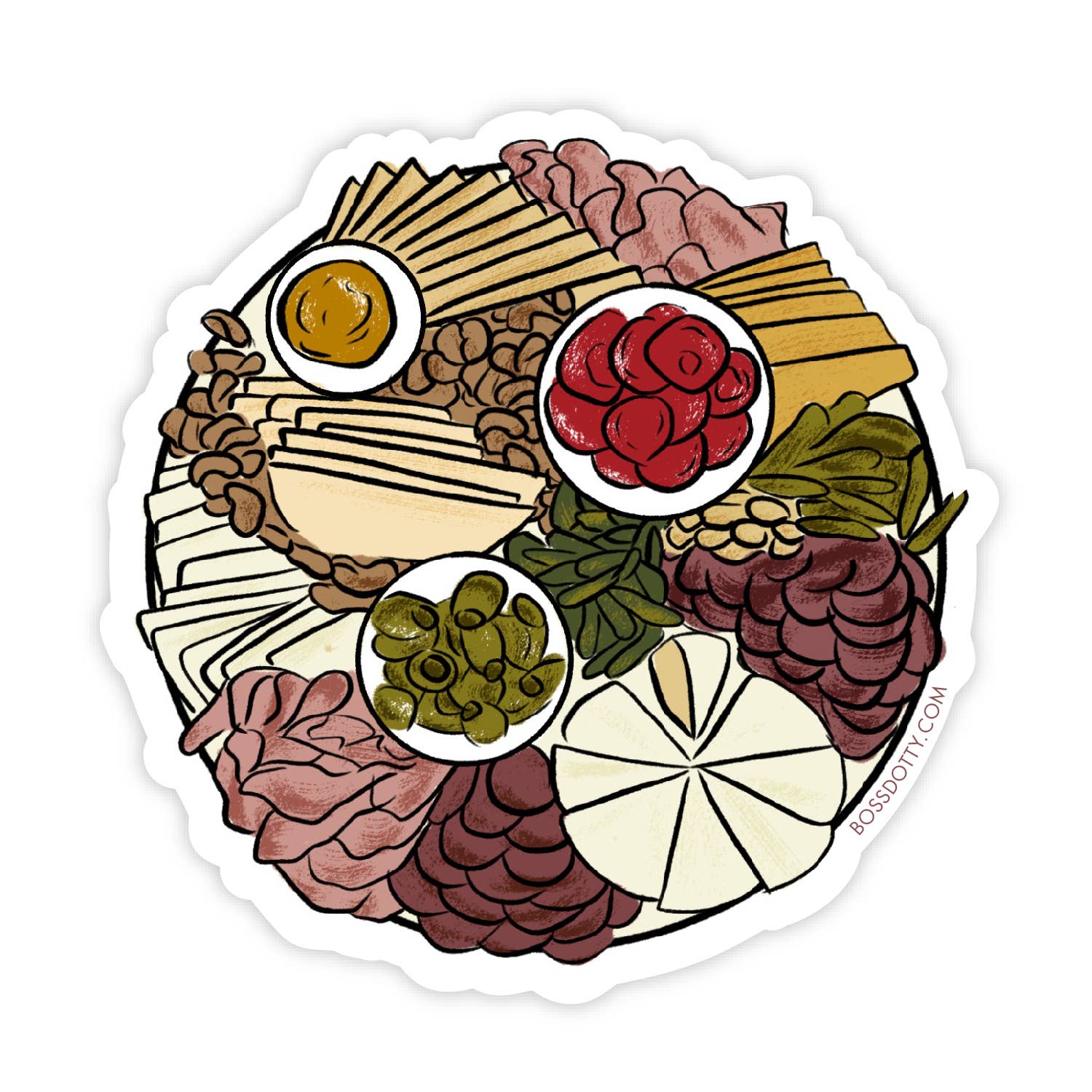 Boss Dotty Paper Co. - Charcuterie Board Sticker