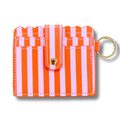 Elle Nicole - Wallet - Pink & Orange Stripes