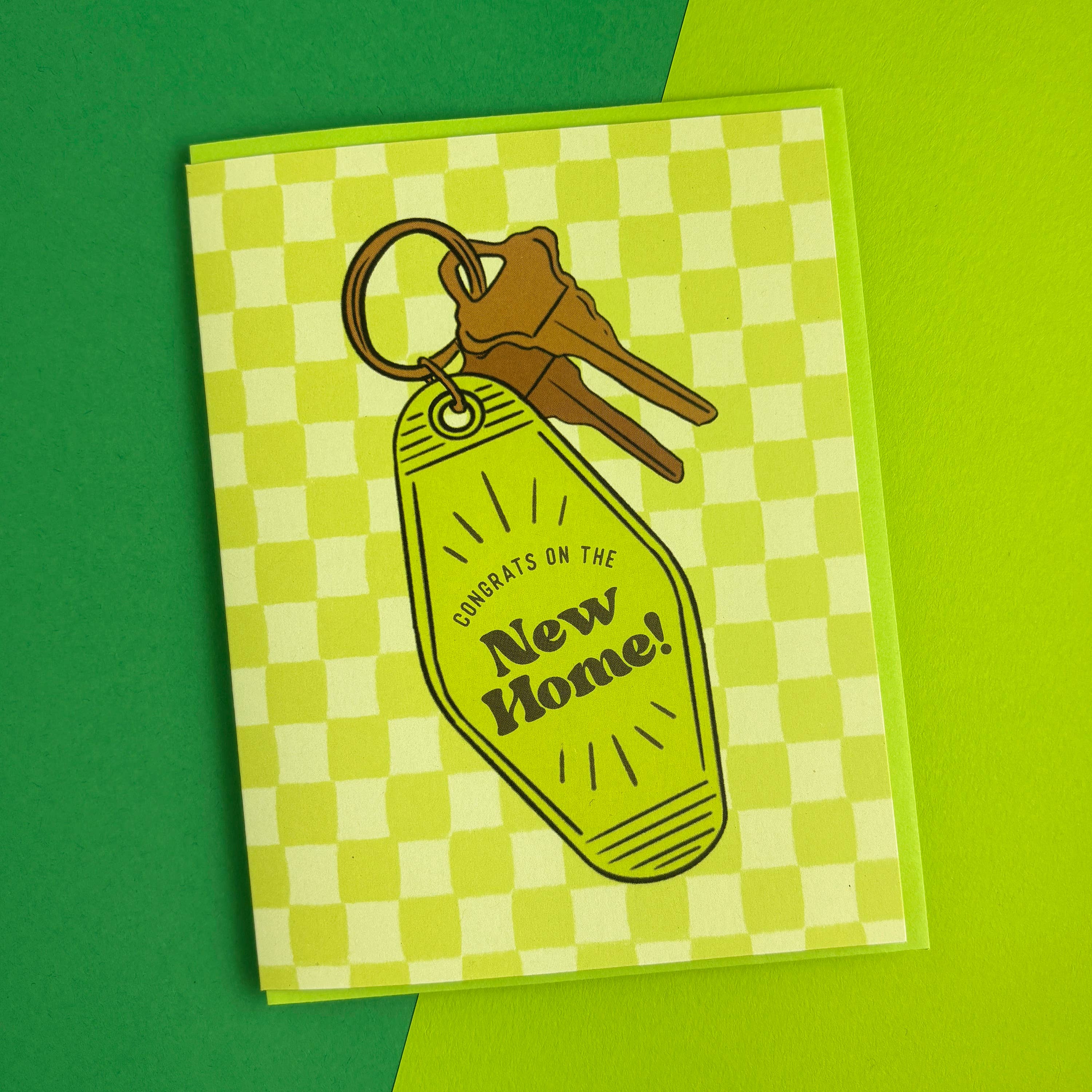 Boss Dotty Paper Co. - Tarjeta de felicitación por el nuevo hogar