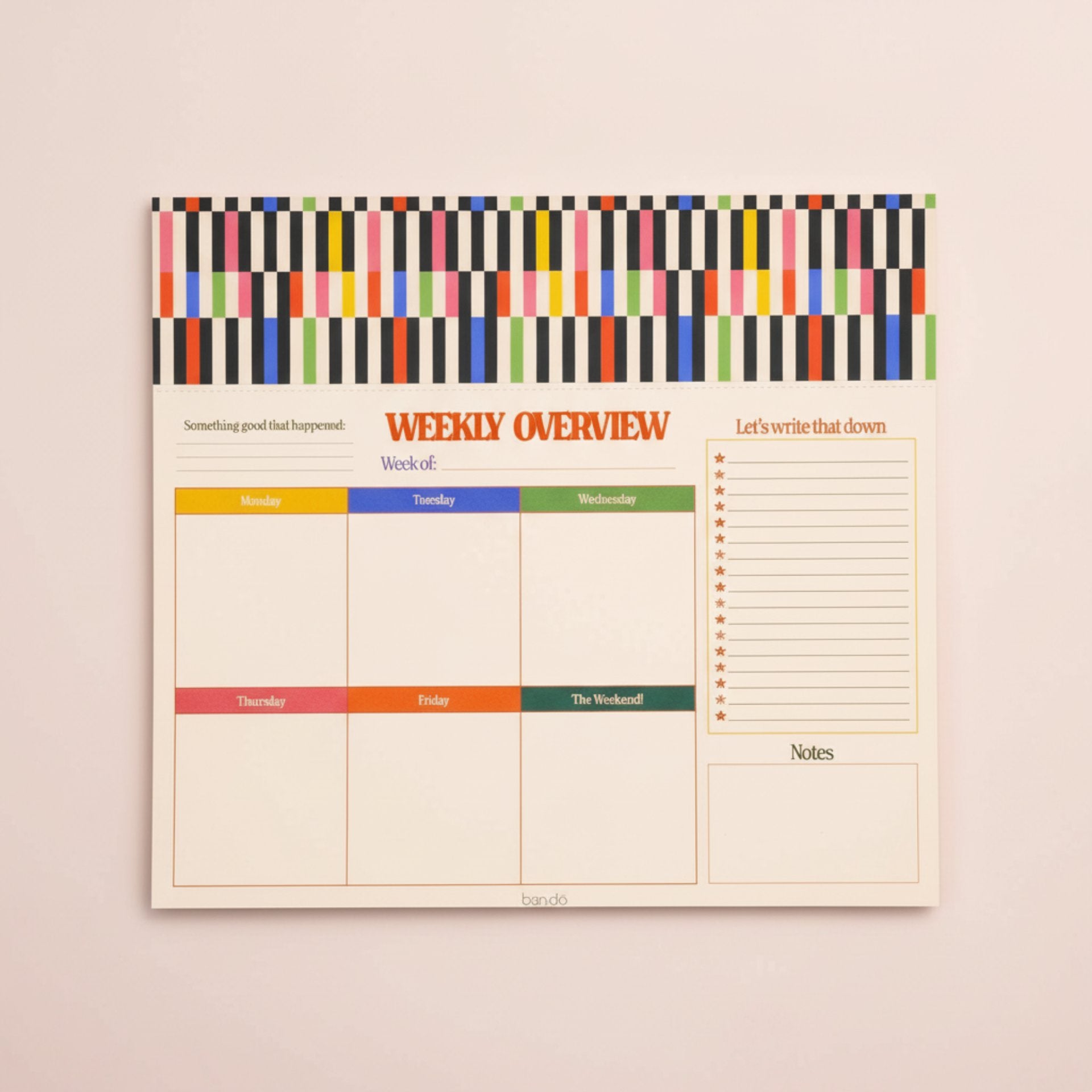 Desk Notepad by Ban.do