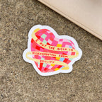 Doctor Scribble - Disco in Disconnecting From Reality Vinyl Sticker