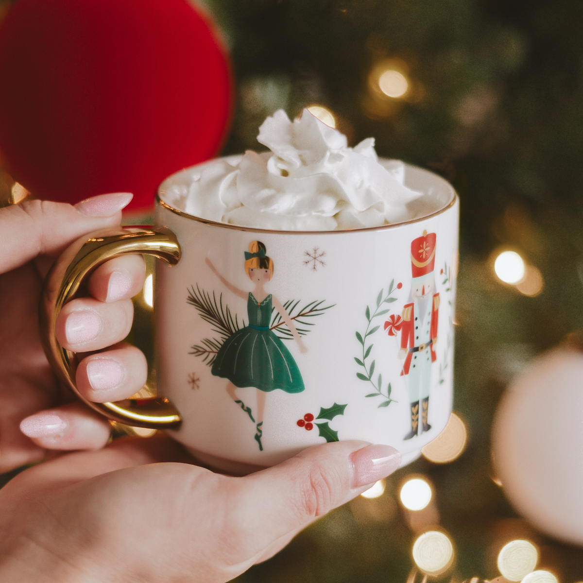 Nutcracker Coffee Mug by Sweet Water Decor
