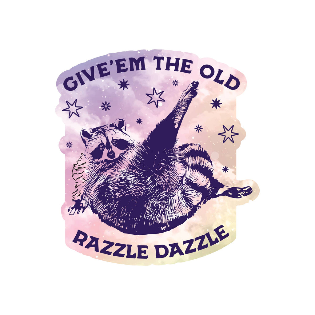 Juju and Moxie - Razzle Dazzle Quality Vinyl Sticker