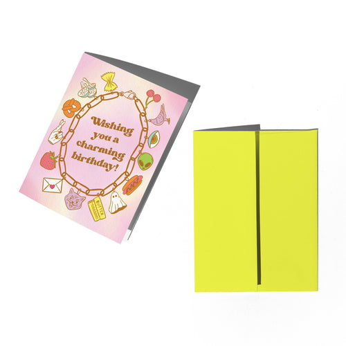 Boss Dotty Paper Co. - Charm Bracelet Birthday Card