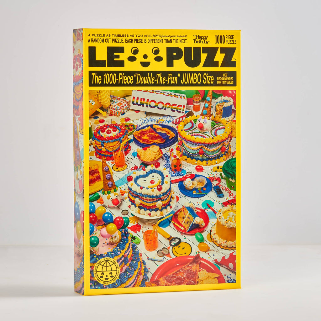 Happy Birthday 1000 Piece Puzzle by Le Puzz