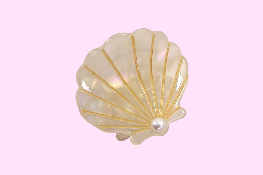 JOSSLYN by wall to wall - Seashell Hair Claw Clip