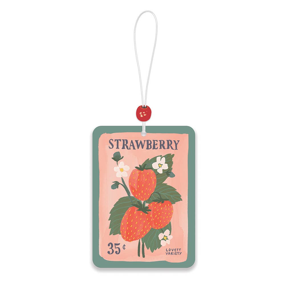 Studio Oh! - Strawberry Seeds Car Air Freshener