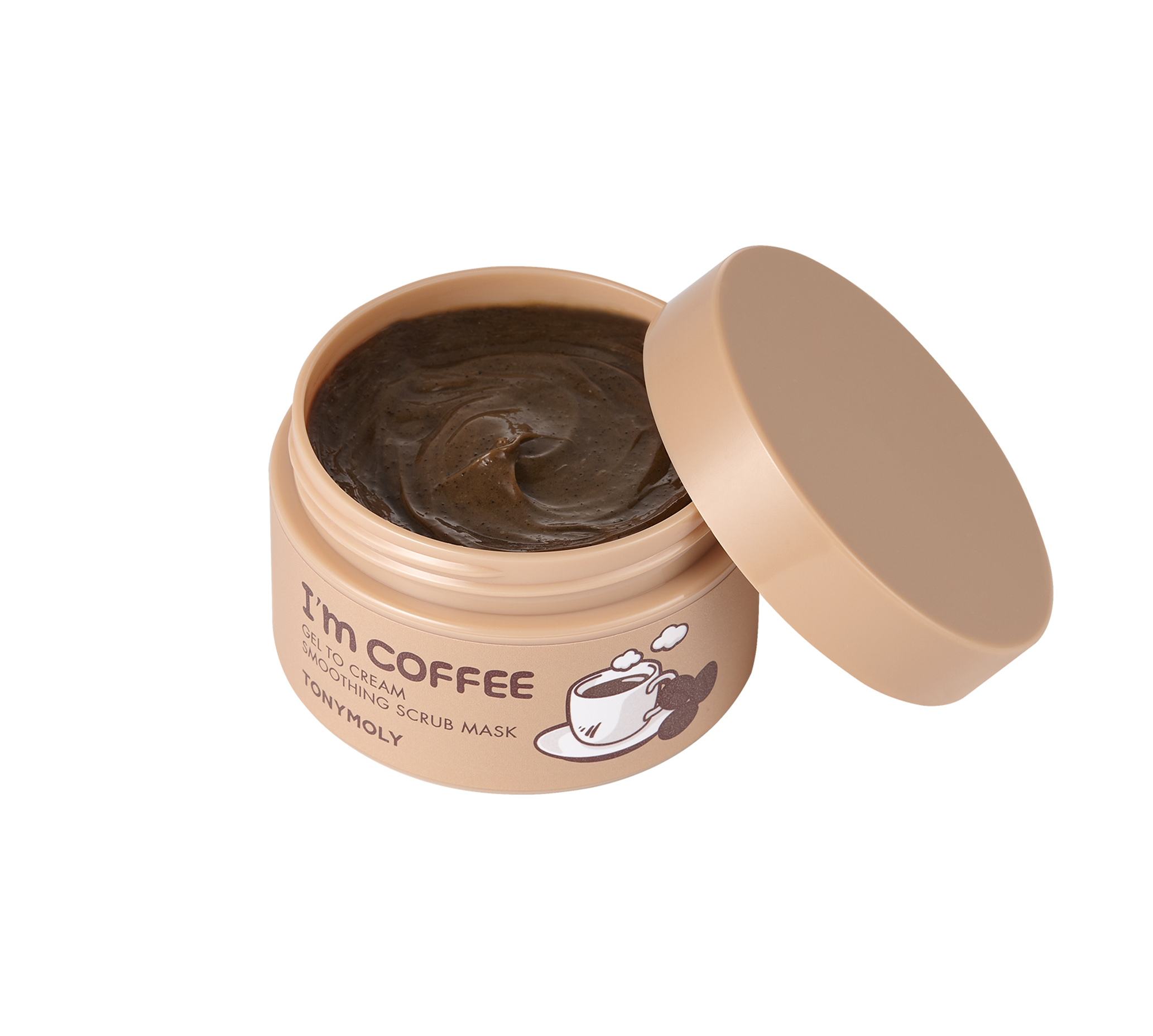 TONYMOLY - I'm Coffee Gel To Cream Smoothing Scrub Mask