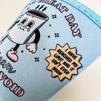 Scream into The Void Coffee Sleeve by Jollie Ollie Designs