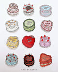 Art By Elowyn - Zodiac Cake Stickers - Sets of All 12 Sticker Designs