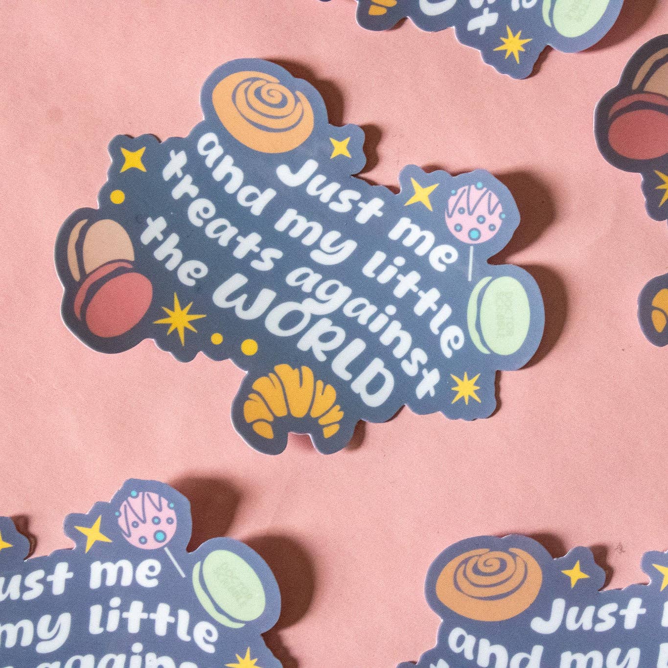 Doctor Scribble - Little Treats Vinyl laptop Sticker