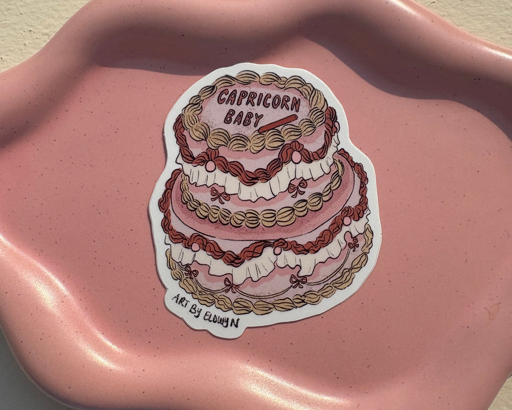 Zodiac Cake Stickers - Art By Elowyn
