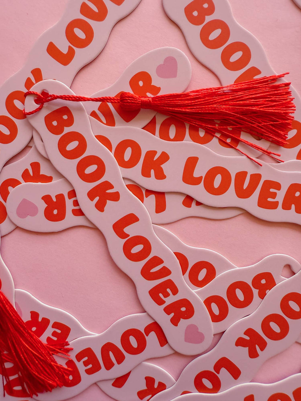 Book Lover Die Cut Bookmark by Jollie Ollie Designs