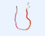 Taylor Elliott Designs - Beaded Necklace - Pink + Orange - Merideth by Taylor Elliott Designs