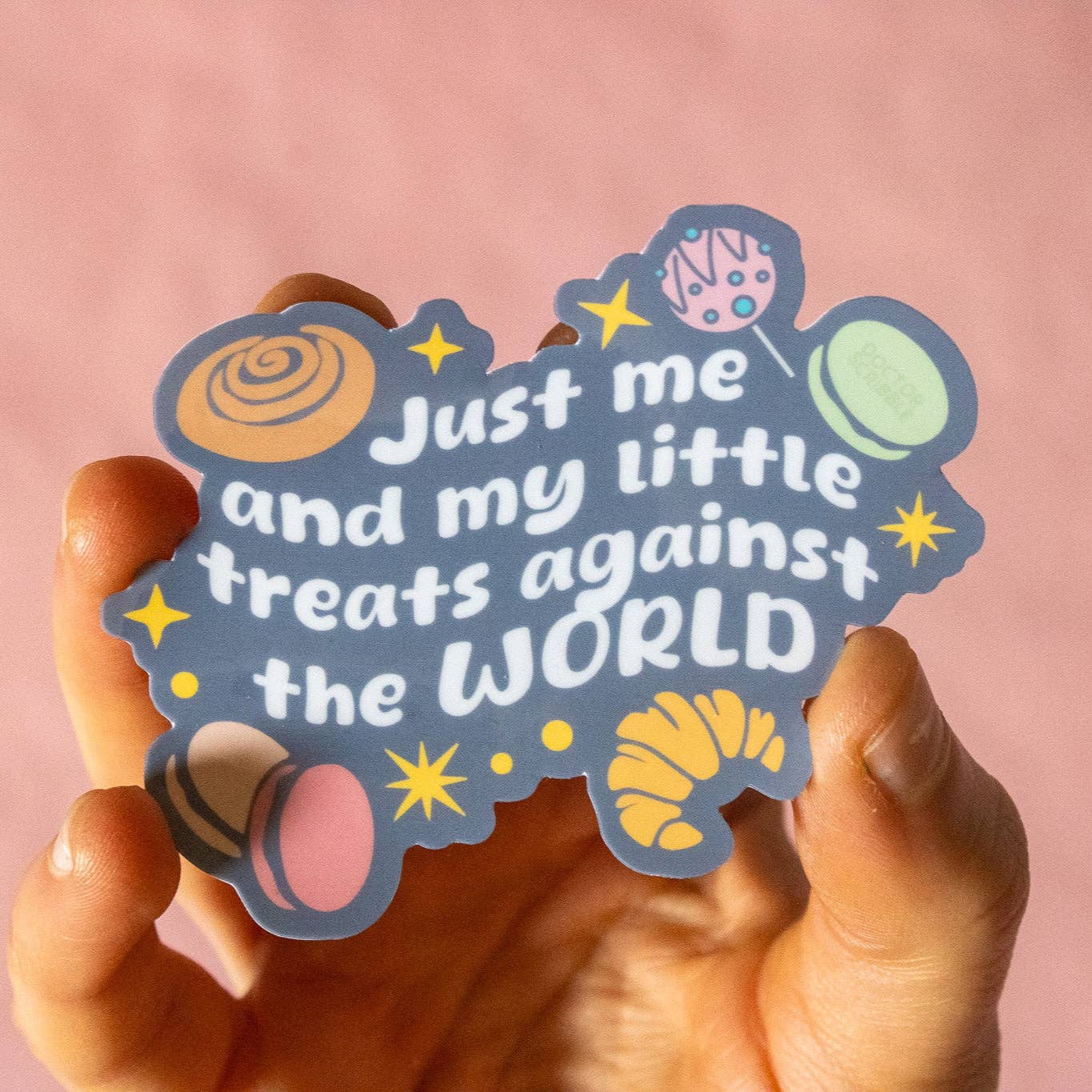 Doctor Scribble - Little Treats Vinyl laptop Sticker