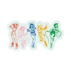 Juju and Moxie - Cowgirl Retro Western High Quality Vinyl Sticker