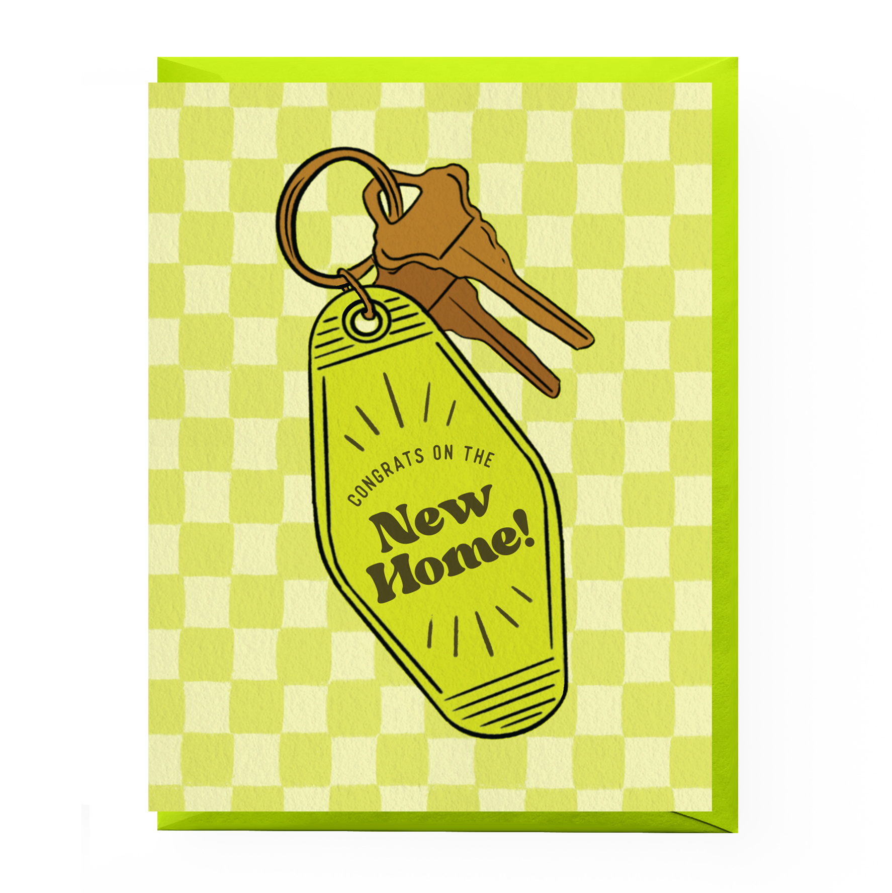 Boss Dotty Paper Co. - Tarjeta de felicitación por el nuevo hogar