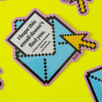 Doctor Scribble - I Hope this Email Doesn't Find You Vinyl Sticker