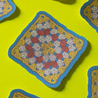 Doctor Scribble - Granny Square Vinyl Sticker