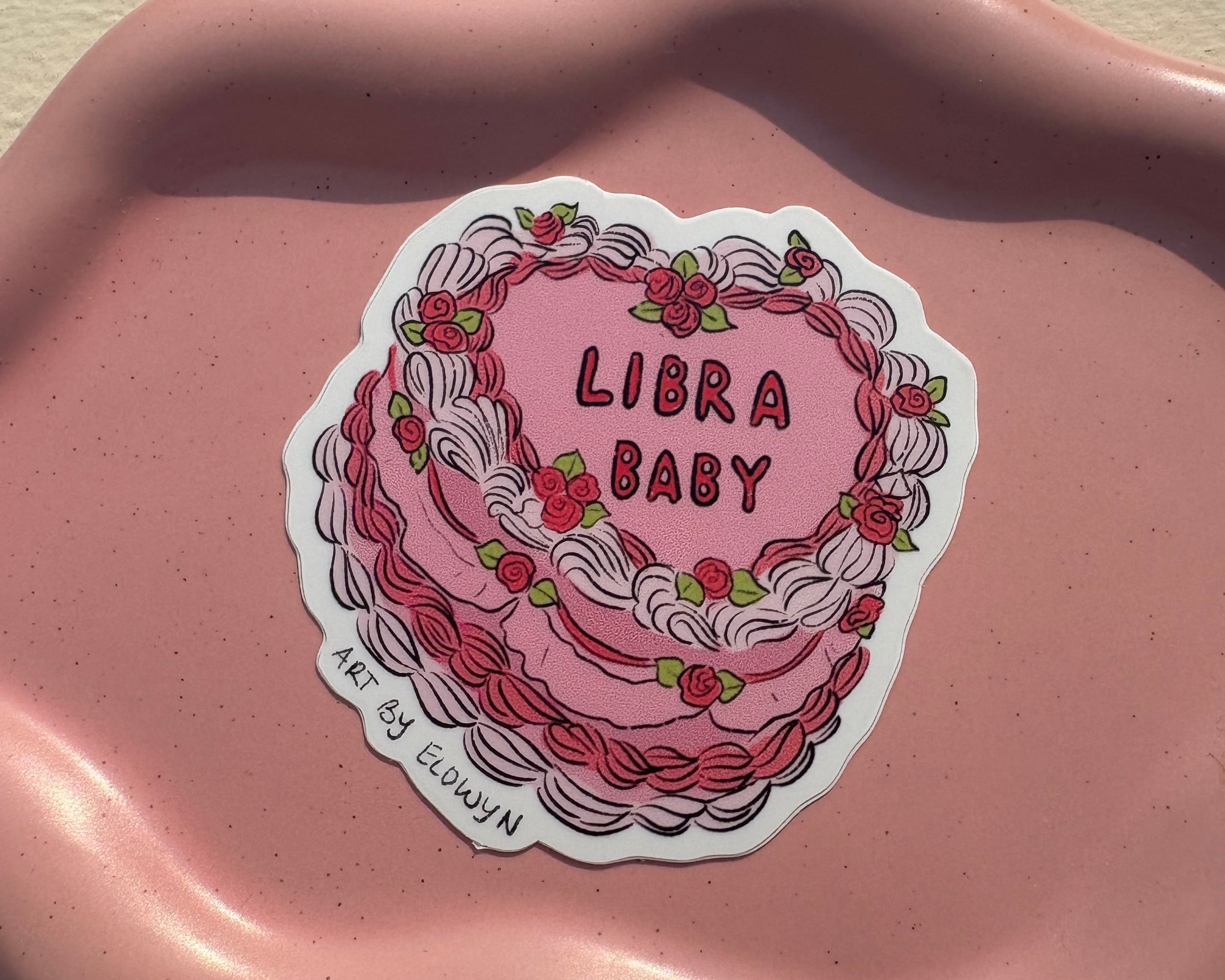 Zodiac Cake Stickers - Art By Elowyn
