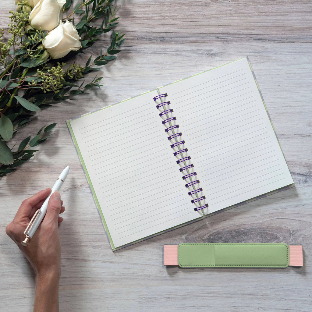 Studio Oh! - A Mirage of Thoughts Oliver Notebook with Pen Pocket by Studio Oh!