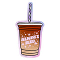 Boss Dotty Paper Co. - Iced Coffee Sticker