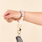 The Darling Effect - Porte-clés/bracelet mains libres - Lilas en fleurs