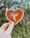Art By Elowyn - Cupid Heart Sticker