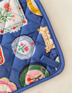 Dinner Plates Cotton Oven Mitt + Pot Holder Set by Idlewild Co.