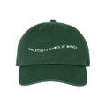 Creativity Comes in Waves Cap – Hunter Green-Jen Zeano Designs