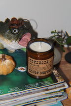 Mahogany Teakwood Soy Candle by Oddly Brewed