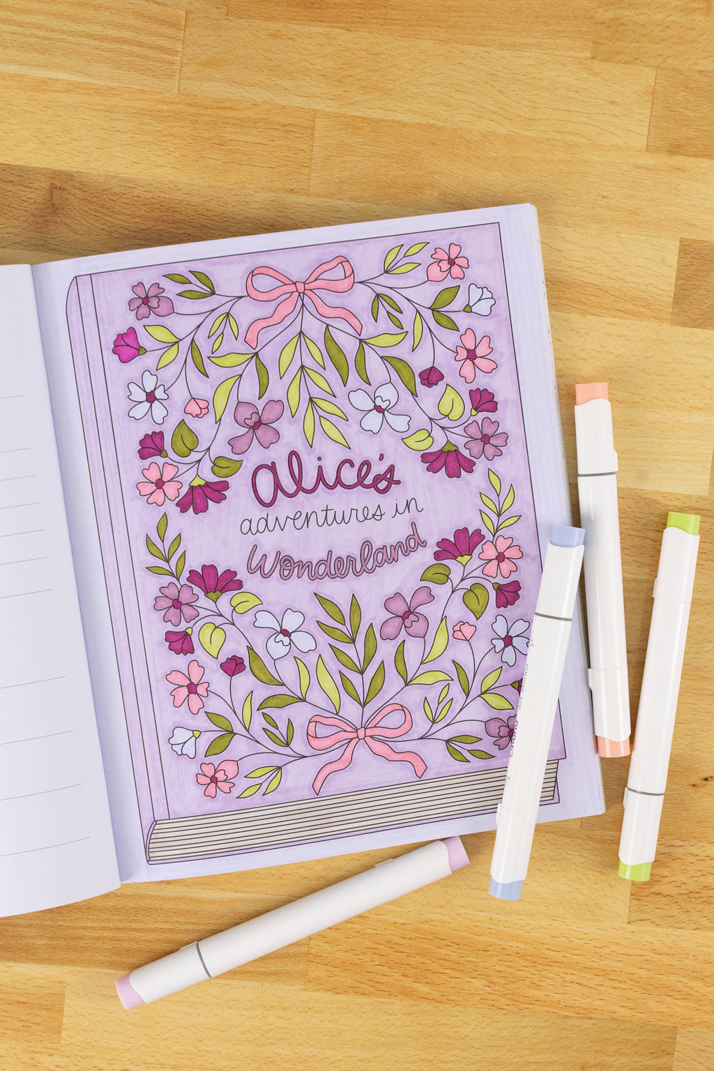 Elyse Breanne Design - All Booked Up Coloring Book | Bookish & Reading