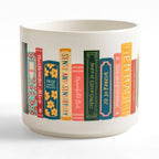 Classic Books Large Ceramic Mug by Pippi Post