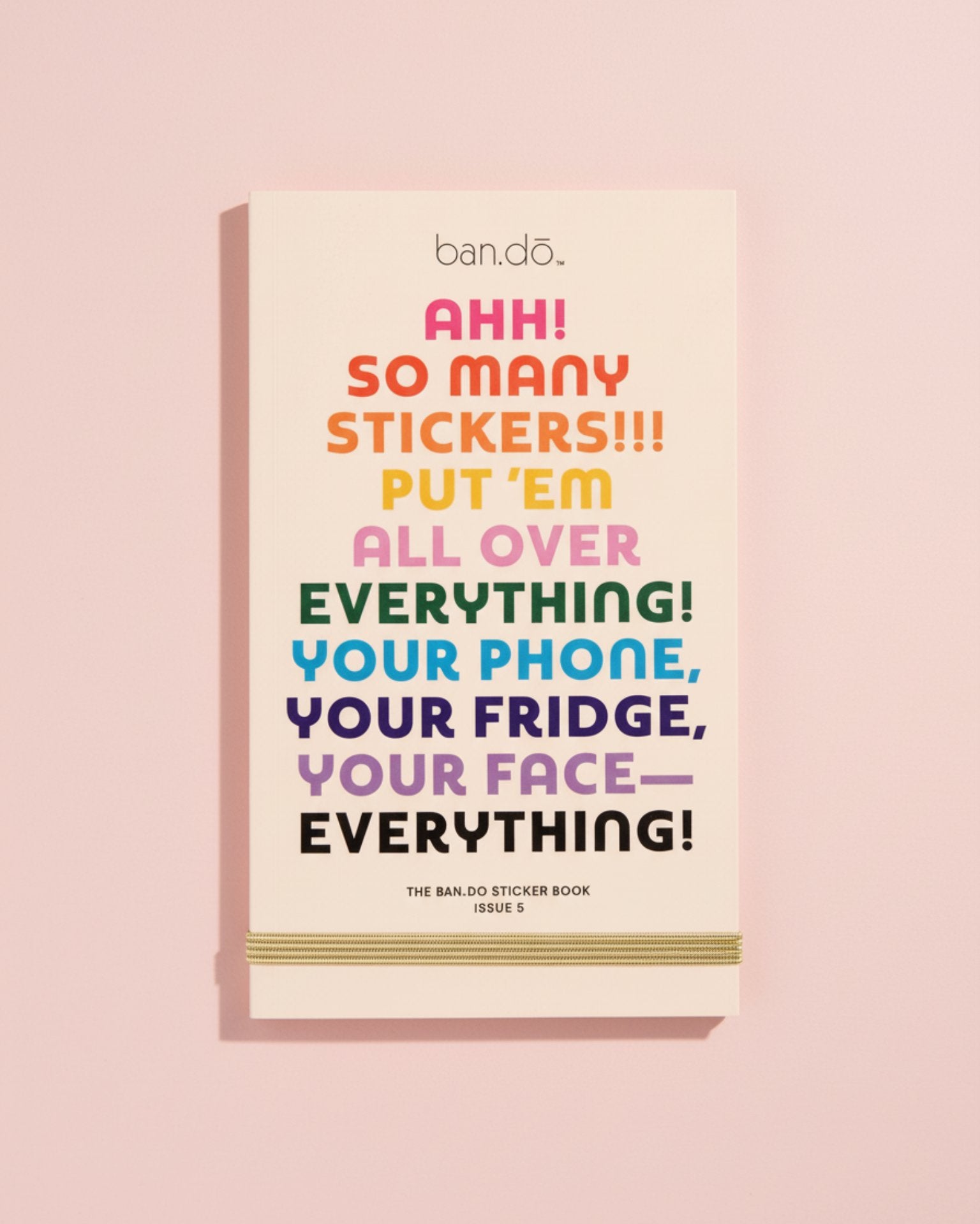 Sticker Book Issue Five by Ban.do