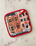 Rockefeller Cotton Oven Mitt + Pot Holder Set by Idlewild Co.