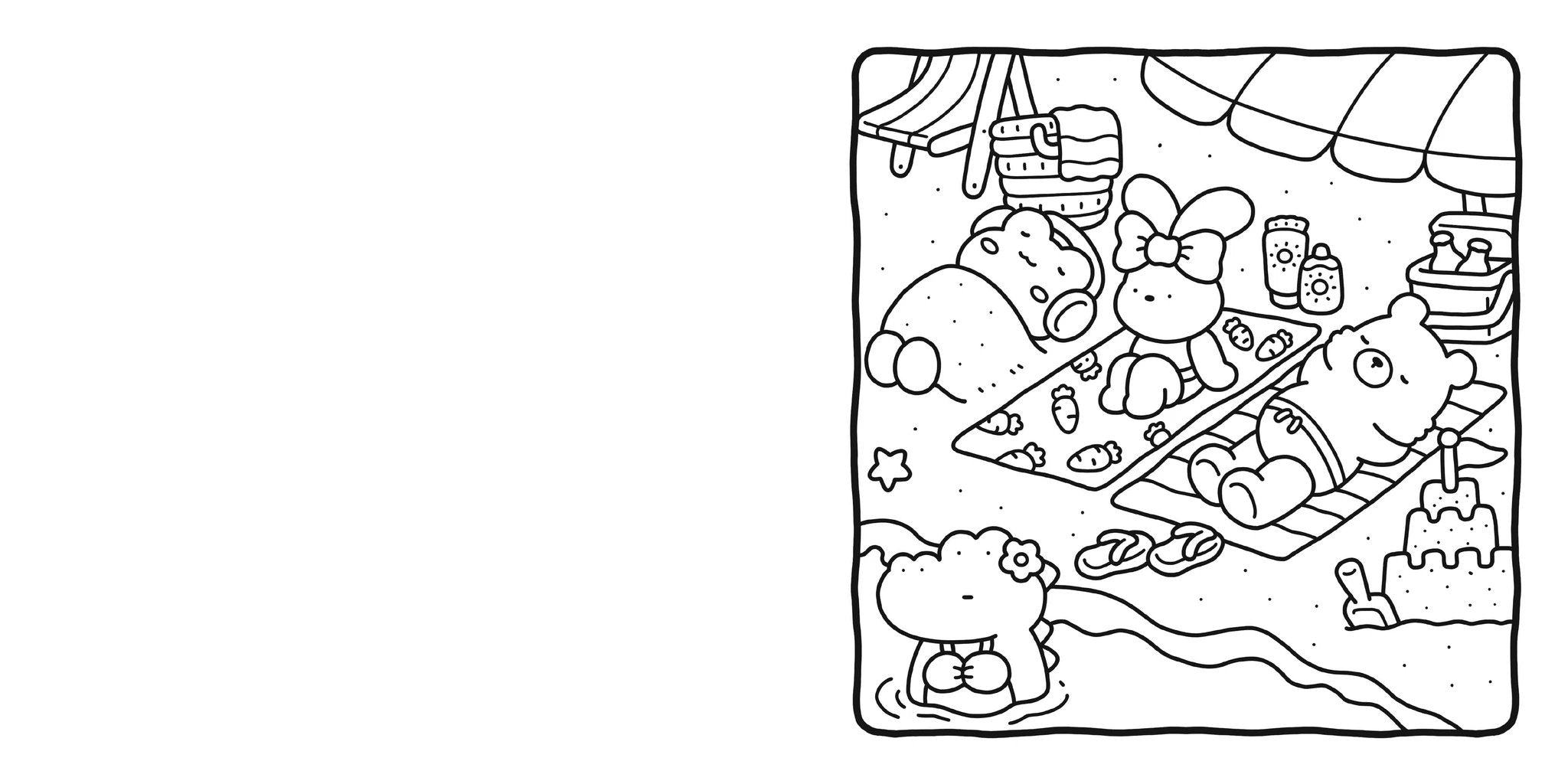 Penguin Random House LLC - Cozy Friends Coloring Book For Adults And Kids by Penguin Random House LLC