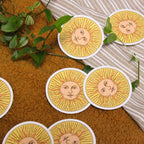 Doctor Scribble - Sun Circle vinyl Sticker by Doctor Scribble