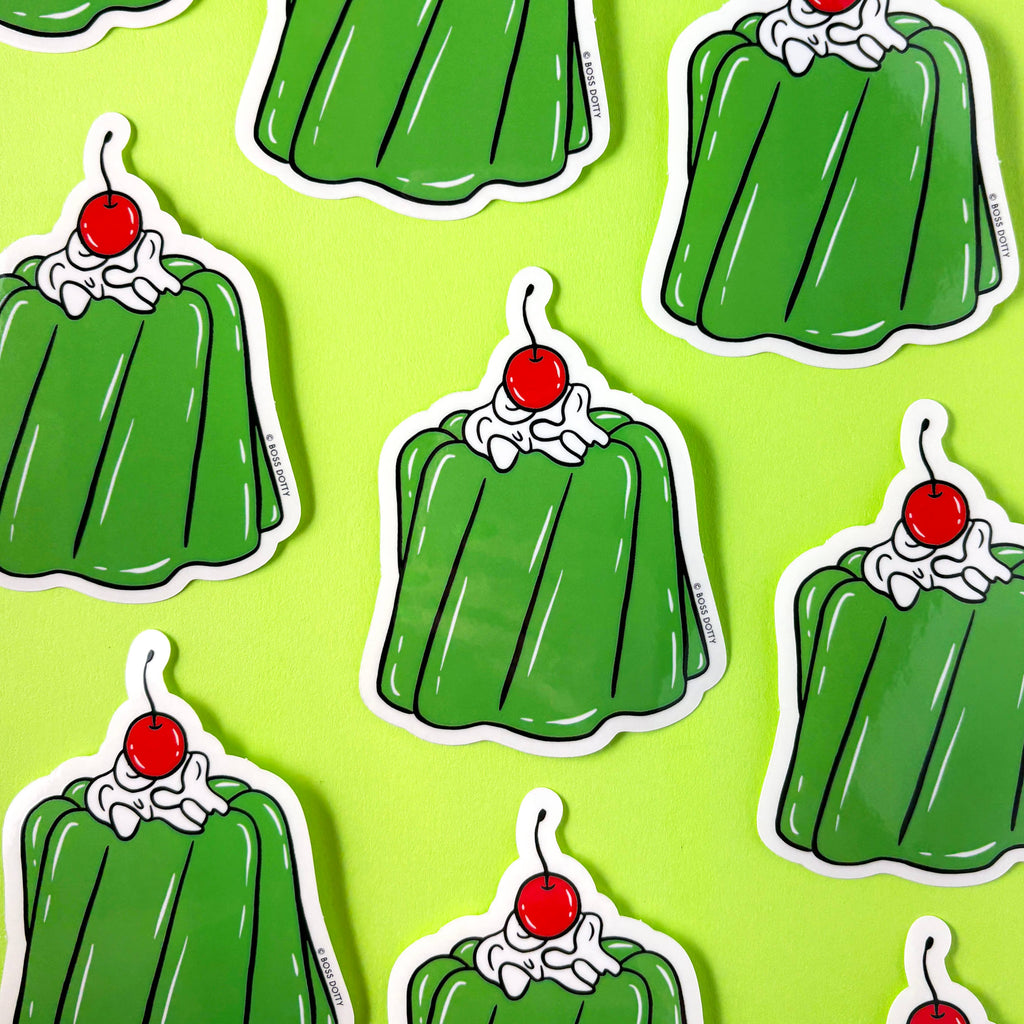 Boss Dotty Paper Co. - Retro Jello Mold Clear Sticker