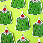 Boss Dotty Paper Co. - Retro Jello Mold Clear Sticker