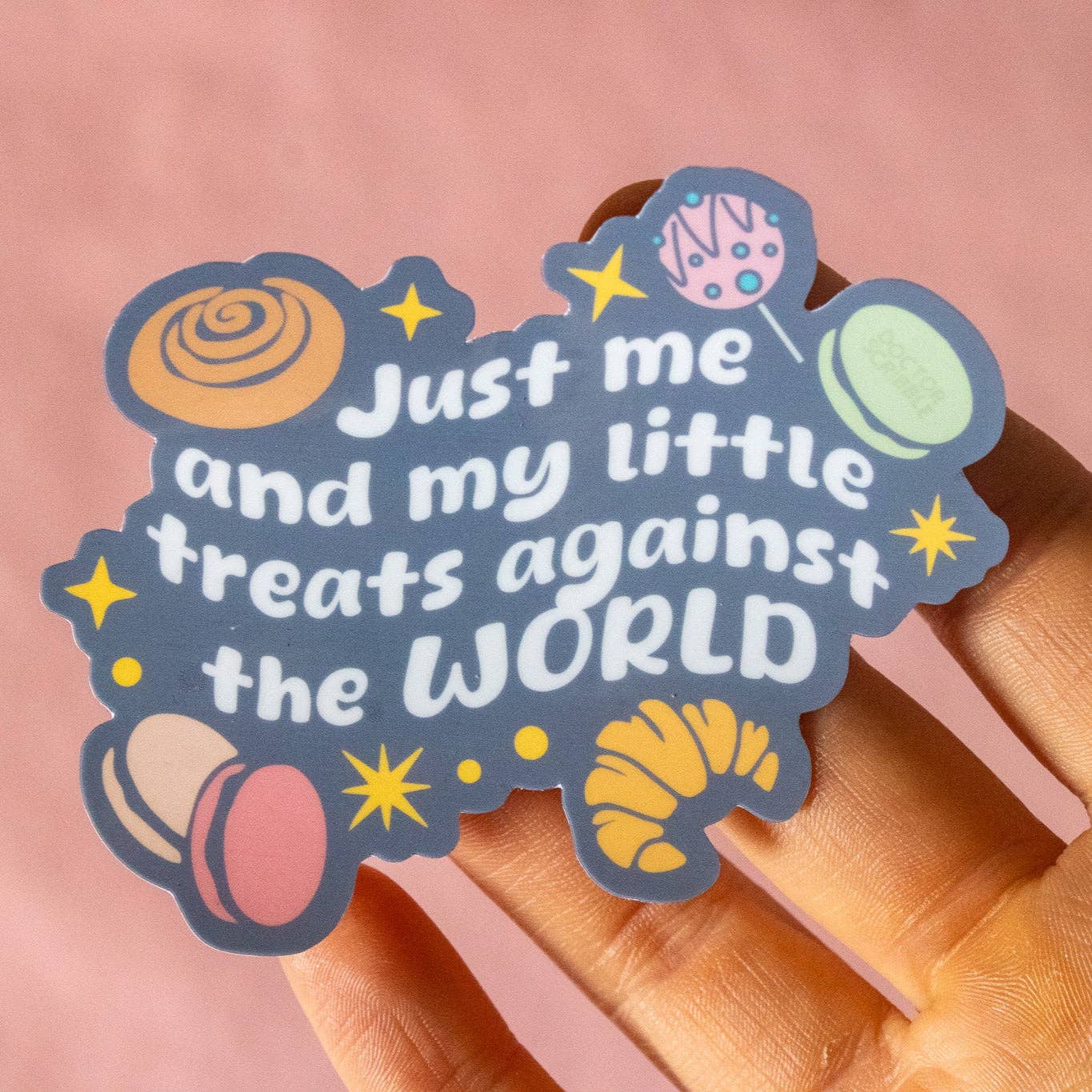 Doctor Scribble - Little Treats Vinyl laptop Sticker