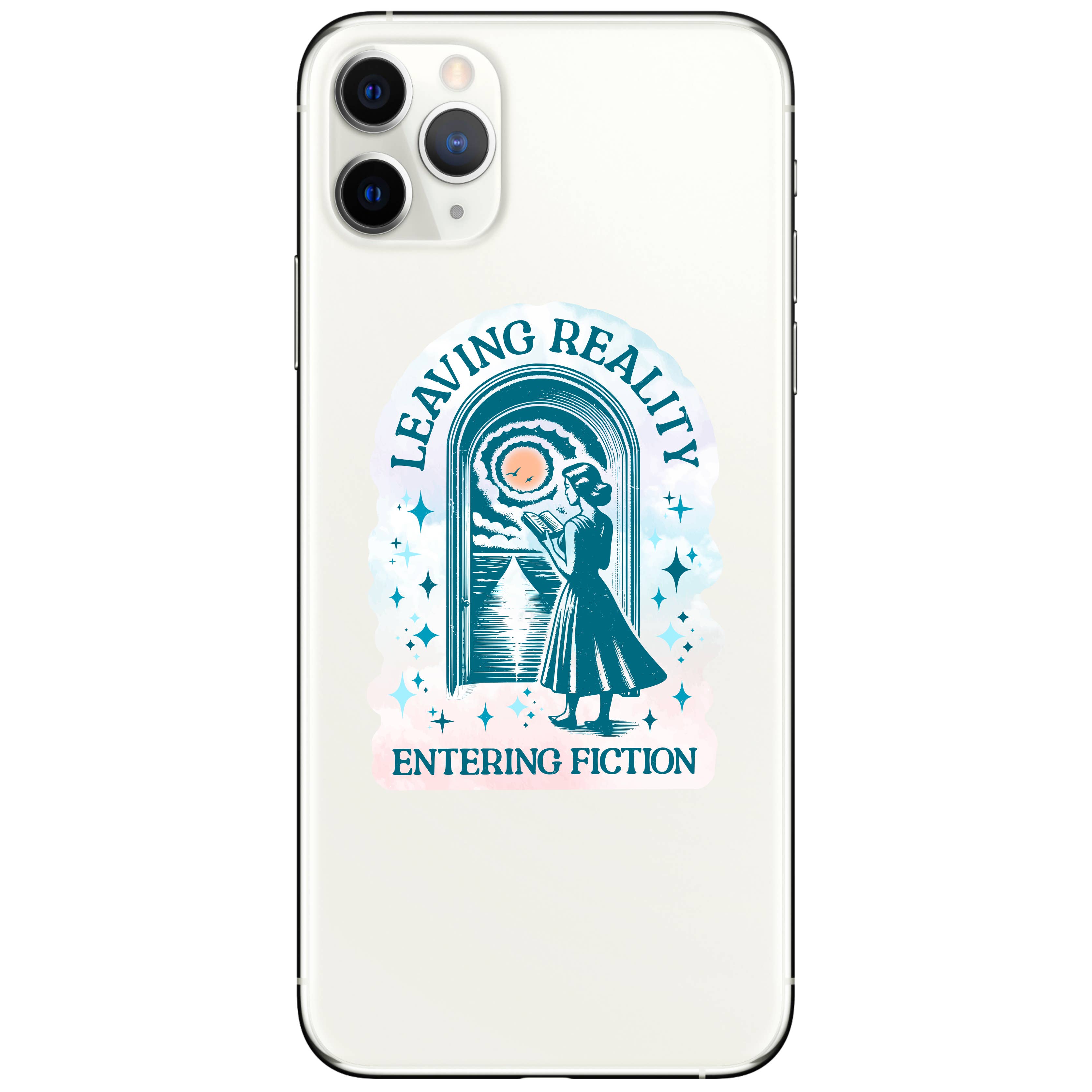 Juju and Moxie - Book Lover Reading Escape Cute High Quality Vinyl Sticker