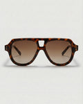 Fifth & Ninth Ender polarized sunglasses in Torte Brown