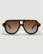 Fifth & Ninth Ender polarized sunglasses in Torte Brown